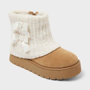 Art Class - Kids' Keiko Faux Suede Style Boots - art class Tan Tan